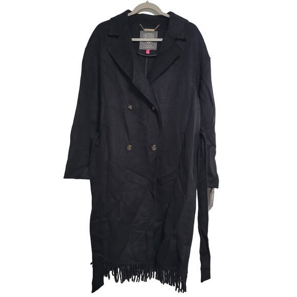 Vince Camuto Jackets & Blazers - NWT Vince Camuto Black Double-Breasted Trench Coat Large